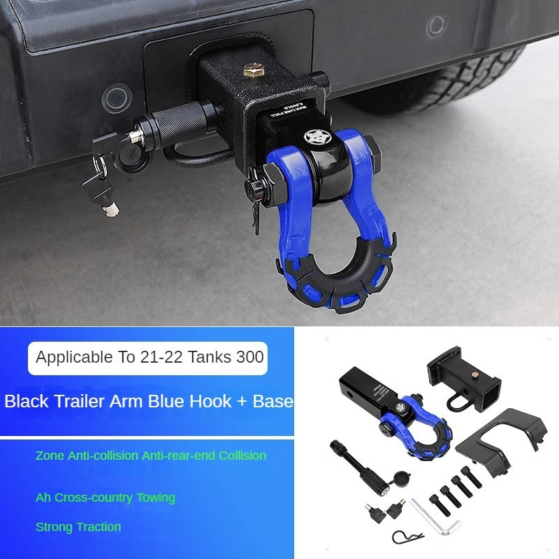 GWM Tank 300 Square Meter Tow Kits Iron Ride 02 Traction Hook Anti -Collision Accessories