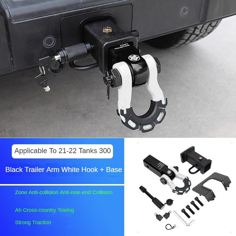 GWM Tank 300 Square Meter Tow Kits Iron Ride 02 Traction Hook Anti -Collision Accessories