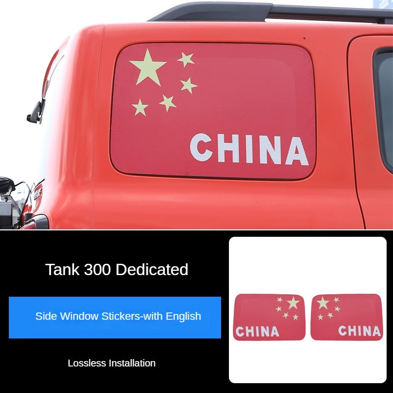 GWM Tank 300 Window Film Pasting