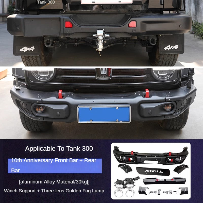 GWM Tank 300 Magnalium Front and Rear Bumper Off Road Modification Accessories