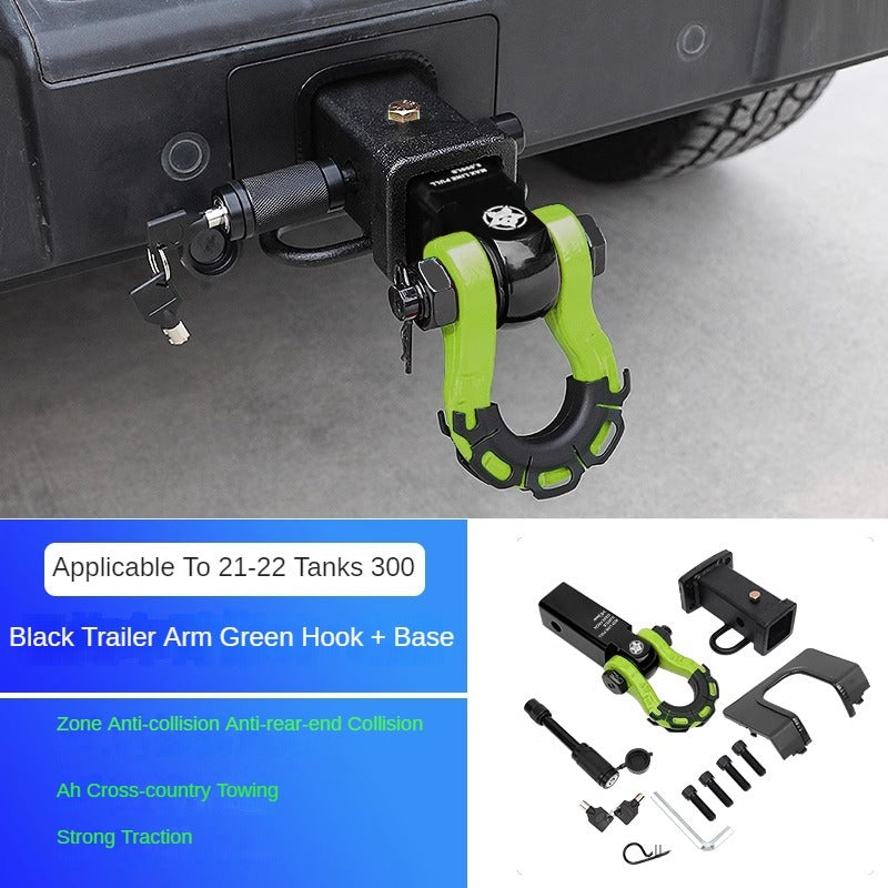 GWM Tank 300 Square Meter Tow Kits Iron Ride 02 Traction Hook Anti -Collision Accessories