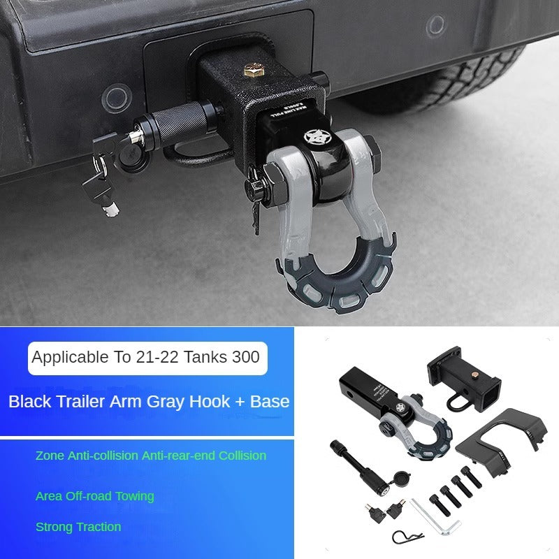 GWM Tank 300 Square Meter Tow Kits Iron Ride 02 Traction Hook Anti -Collision Accessories