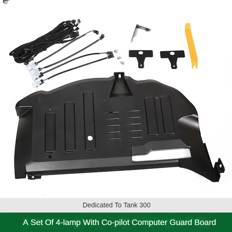 GWM Tank 300 Footwell Lamp Modification