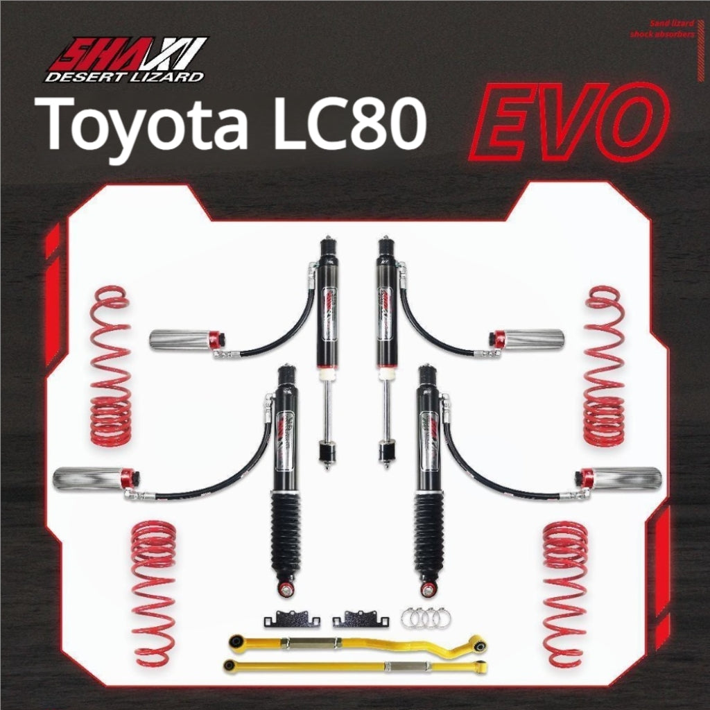 GWM Toyota LC80 SHAXI Nitrogen Adjustable Shock Absorbers