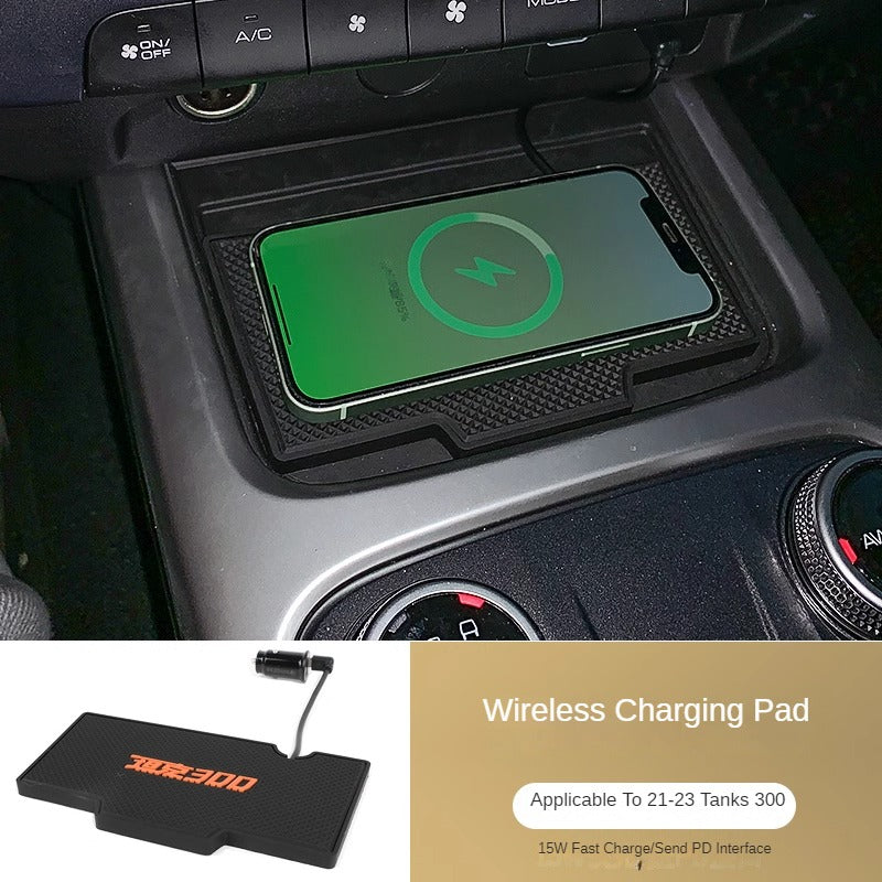 GWM Tank 300 Console Wireless Charging Panel