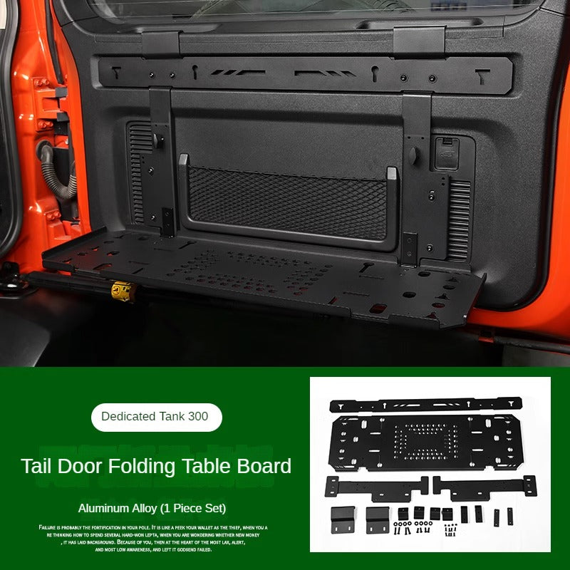 GWM Tank 300 Tailgate Storage Folding Rack