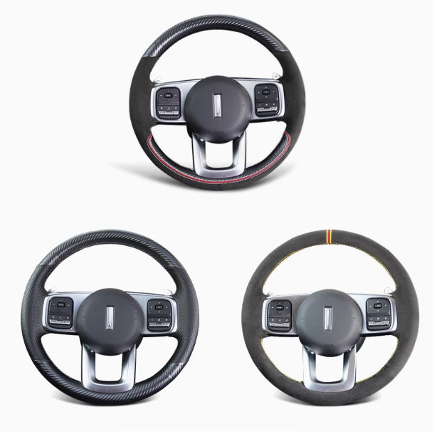 GWM Tank 300 Steering Wheel Cover Ultra-thin Suede