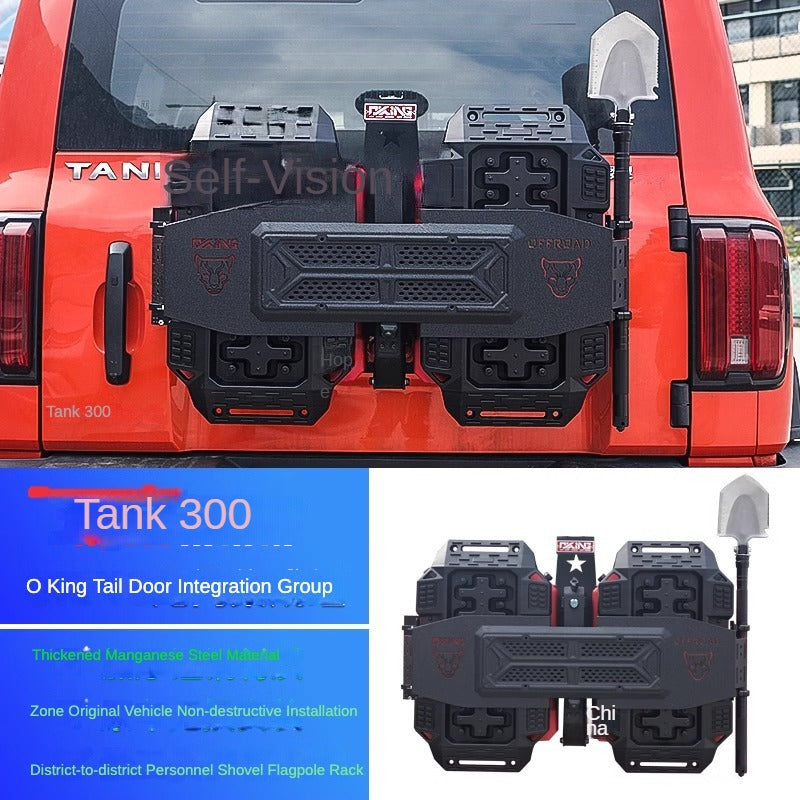 GWM Tank 300 Tailgate Integrated Equipment Expansion Board Out of Trouble Board Off Road Modification Accessories