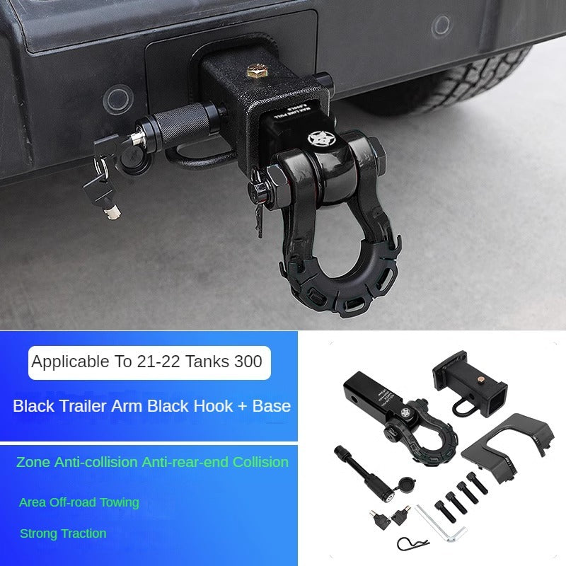 GWM Tank 300 Square Meter Tow Kits Iron Ride 02 Traction Hook Anti -Collision Accessories