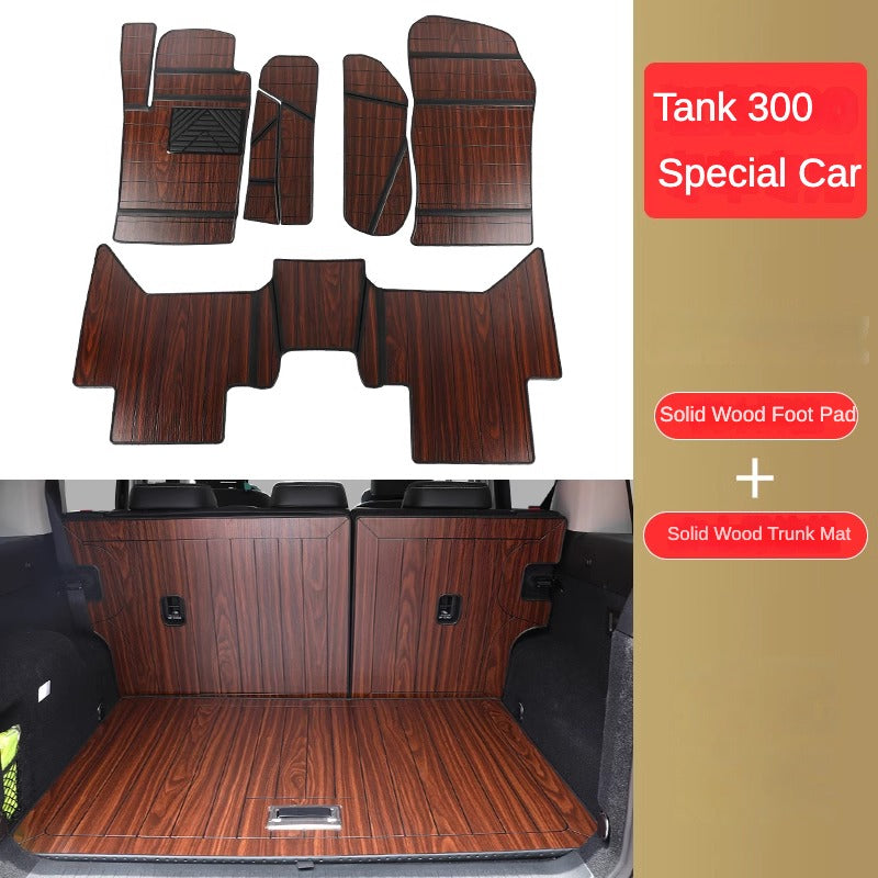 GWM Tank 300 Wooden Floor Mat With Full Surround