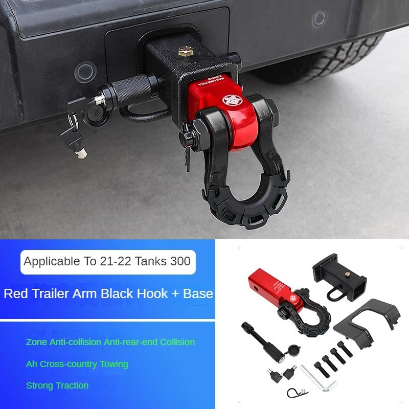 GWM Tank 300 Square Meter Tow Kits Iron Ride 02 Traction Hook Anti -Collision Accessories