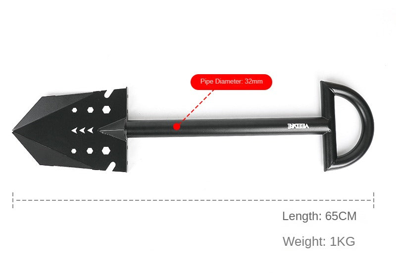 GWM Tank 300 Tailgate Spare Tire Aluminum Alloy Flagpole Frame Stand