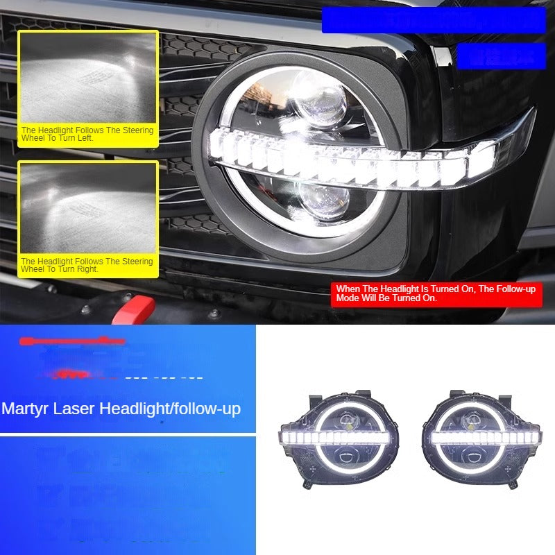 GWM Tank 300 Headlight Assembly Daytime Running Lamp LED Filter Laser Headlight