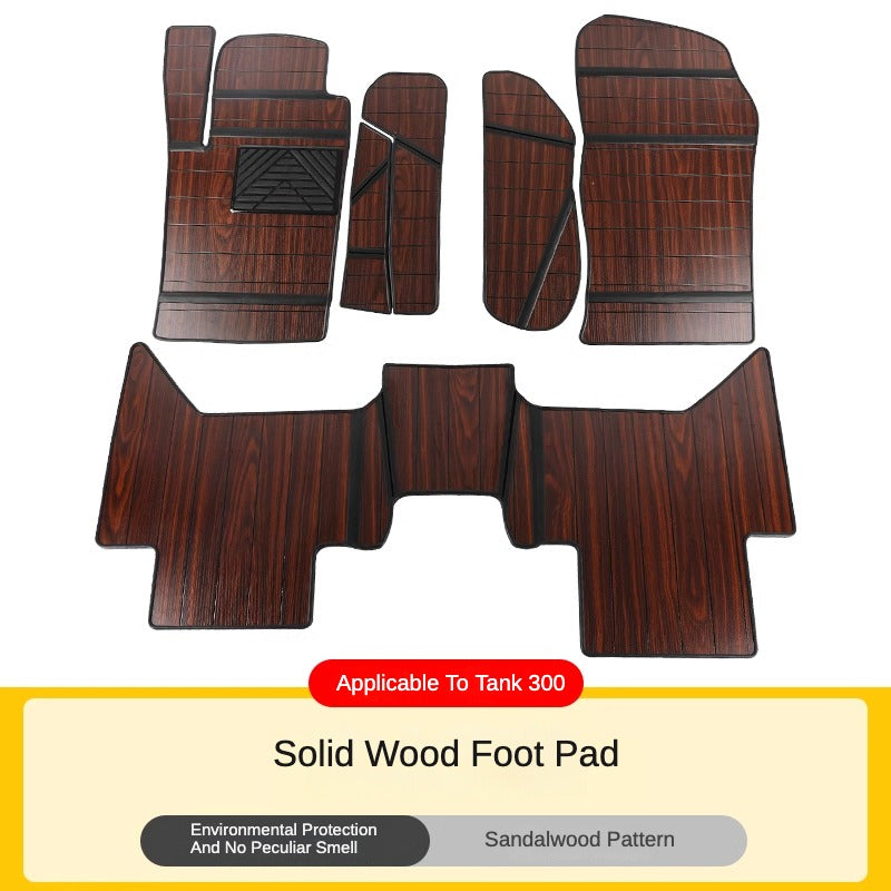 GWM Tank 300 Wooden Floor Mat With Full Surround