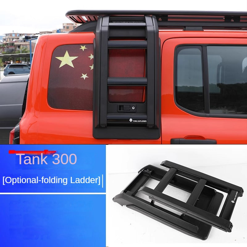 GWM Tank 300 Roof Luggage Rack Side Ladder Accessories