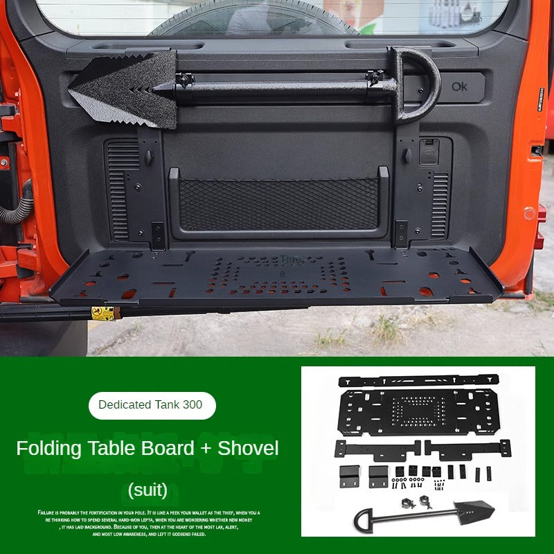 GWM Tank 300 Tailgate Storage Folding Rack