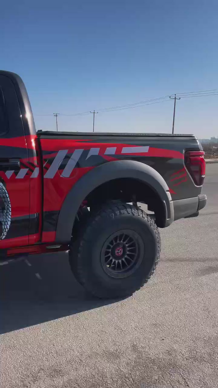 SHAXI EVO73A nitrogen suspension kit on Ford F-150 Raptor 3.5TT – video 3