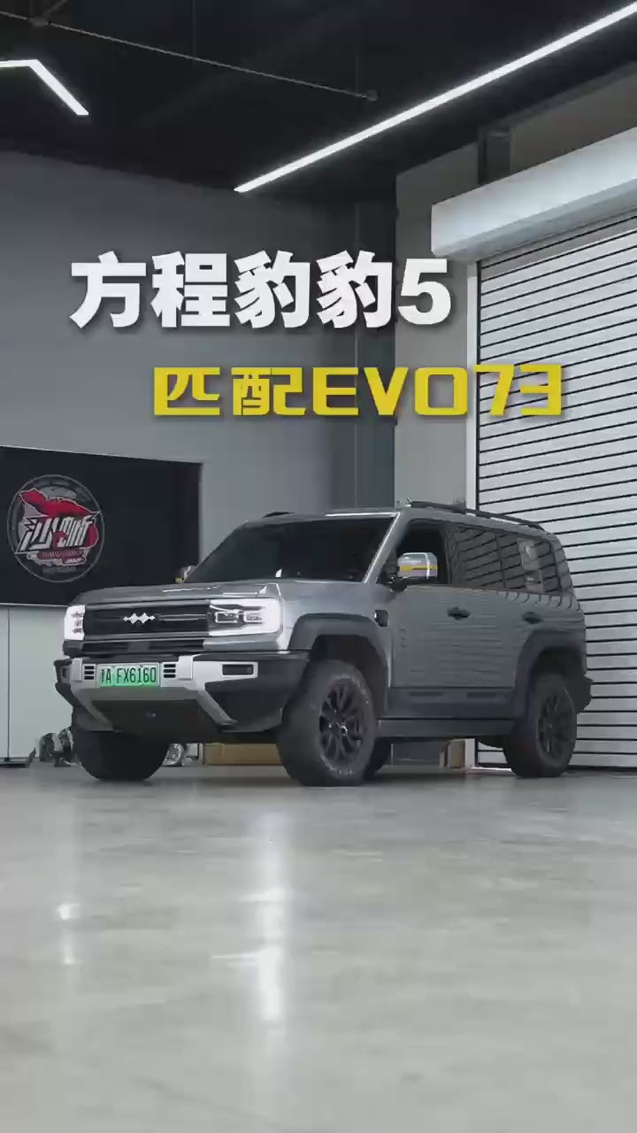 SHAXI EVO73A nitrogen suspension kit on BYD Leopard 5 – video 1