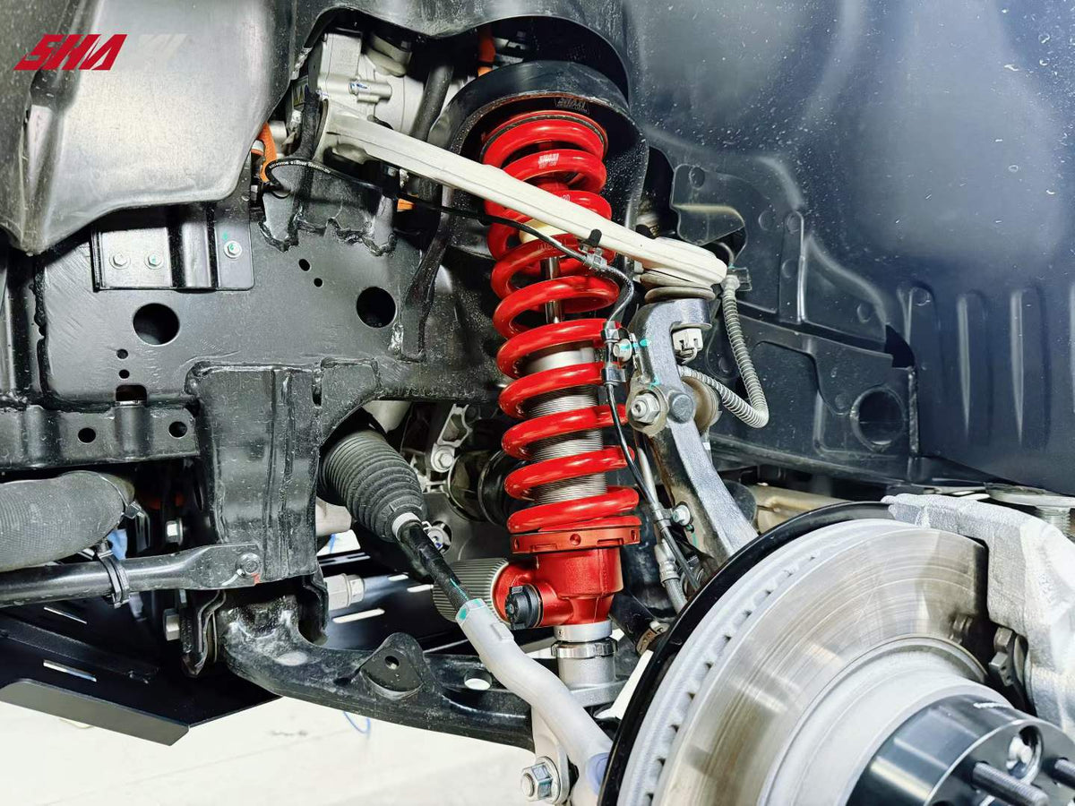 BAIC BJ40E with SHAXI EVO73A suspension kit installed – photo 4