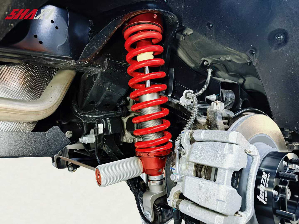 BAIC BJ40E with SHAXI EVO73A suspension kit installed – photo 6