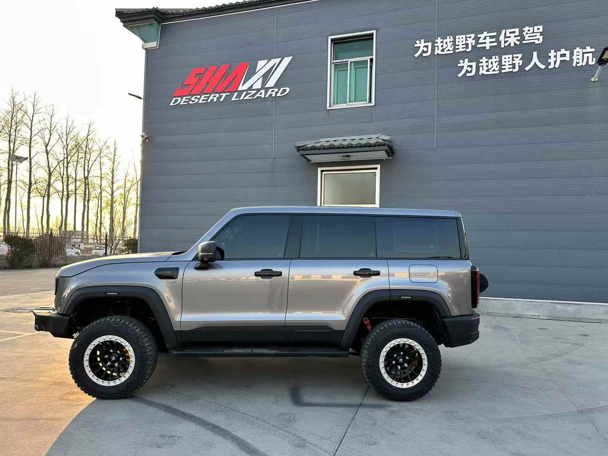 BAIC BJ41 with SHAXI EVO65 suspension kit installed – photo 2