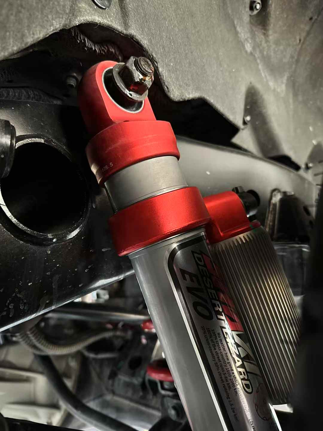 BAIC BJ41 with SHAXI EVO65 suspension kit installed – photo 7