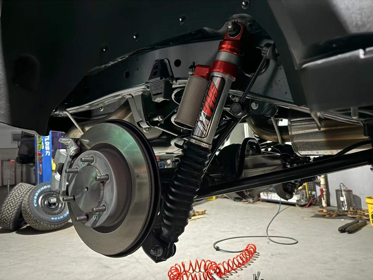 BAIC BJ41 with SHAXI EVO65 suspension kit installed – photo 14