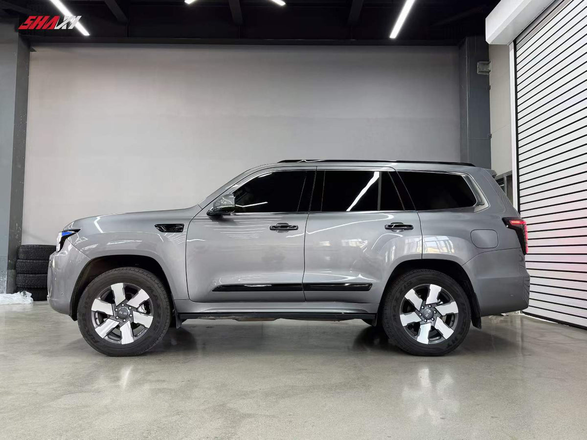 BAIC BJ60 with SHAXI EVO65 suspension kit installed – photo 1