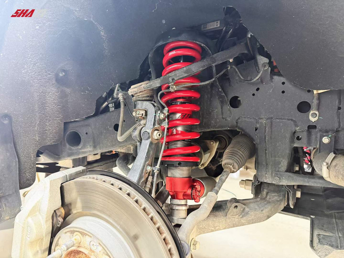 BAIC BJ60 with SHAXI EVO65 suspension kit installed – photo 5