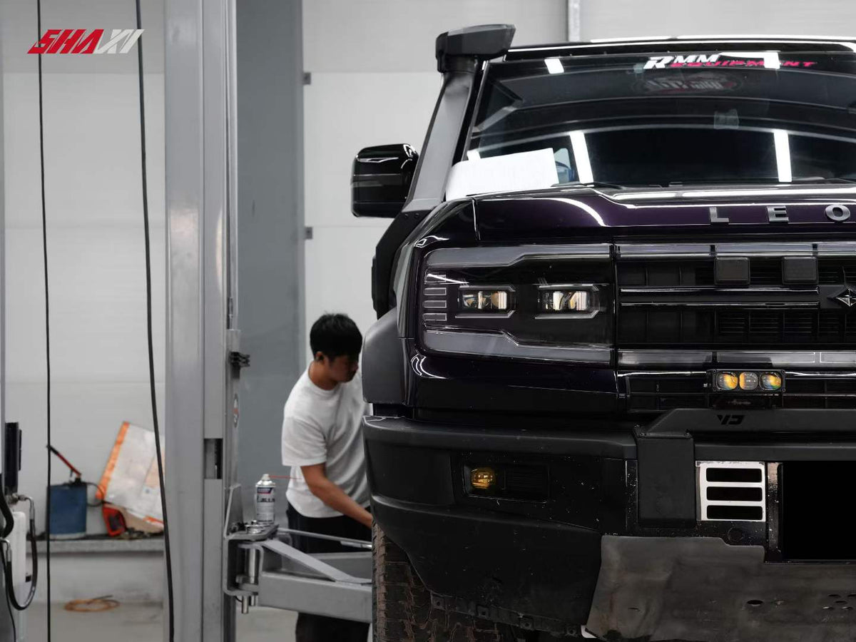 BYD Leopard 5 with SHAXI EVO73A suspension kit installed – photo 5