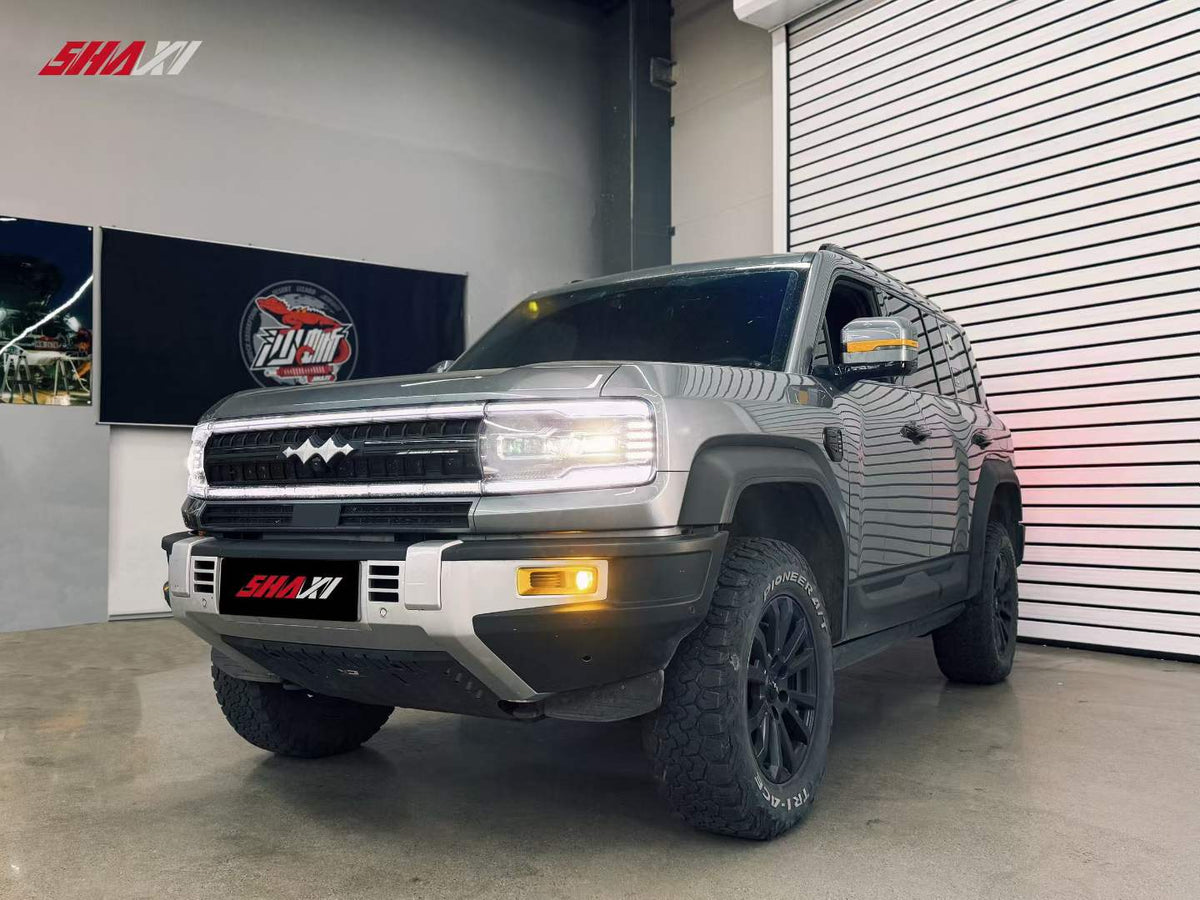 BYD Leopard 5 with SHAXI EVO73A suspension kit installed – photo 9