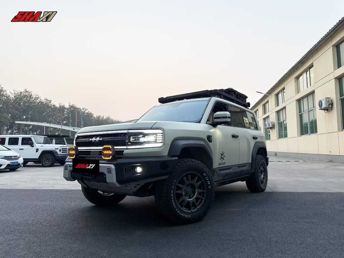 BYD Leopard 5 with SHAXI EVO73A suspension kit installed – photo 17