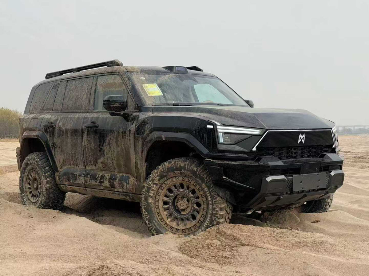 Dongfeng M-Hero M817 with SHAXI EVO73A suspension kit installed – photo 11