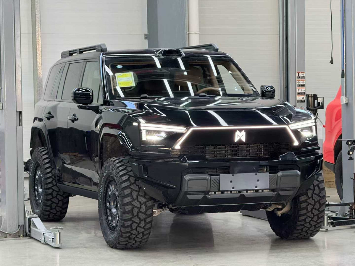 Dongfeng M-Hero M817 with SHAXI EVO73A suspension kit installed – photo 16