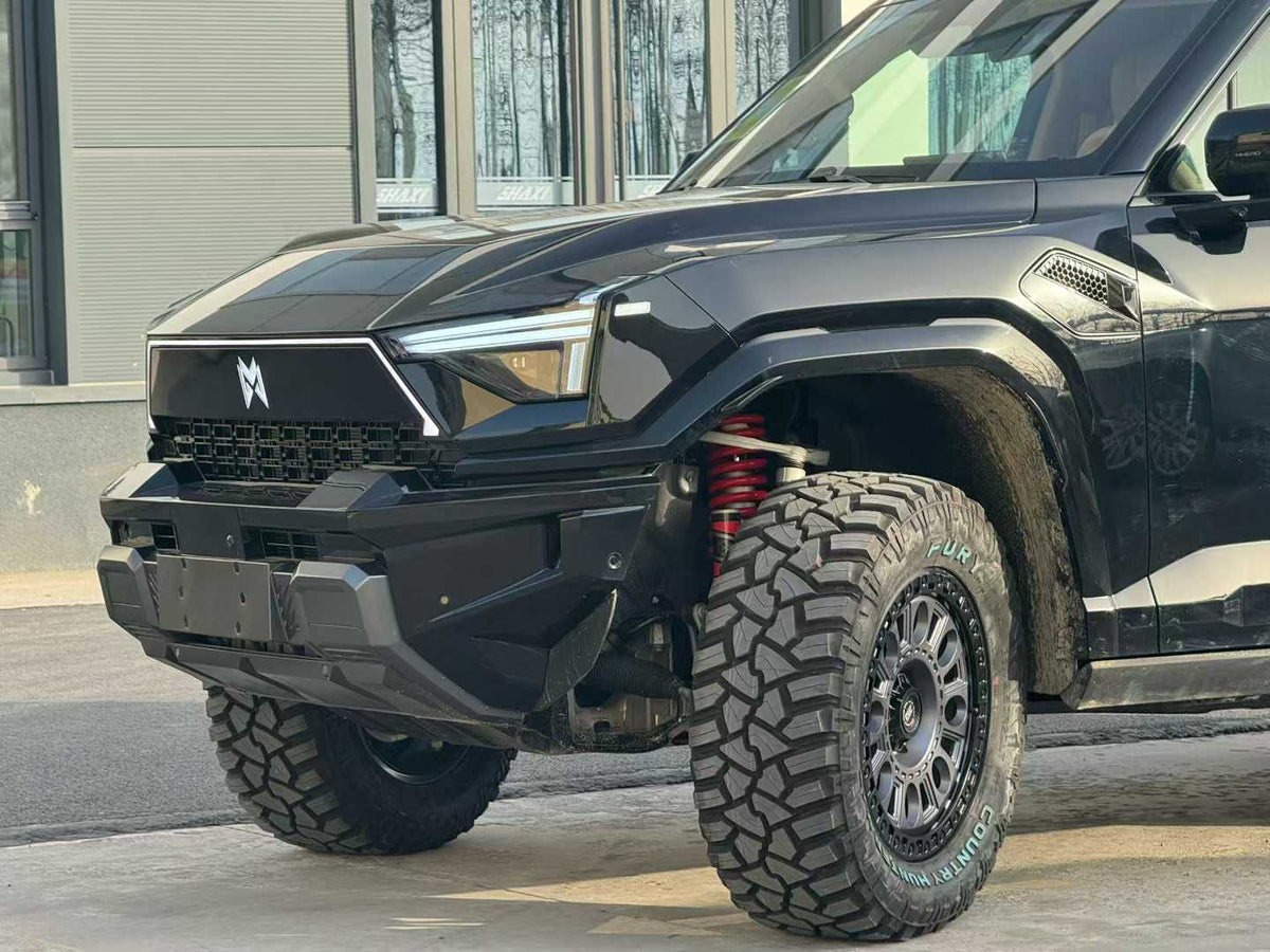 Dongfeng M-Hero M817 with SHAXI EVO73A suspension kit installed – photo 17