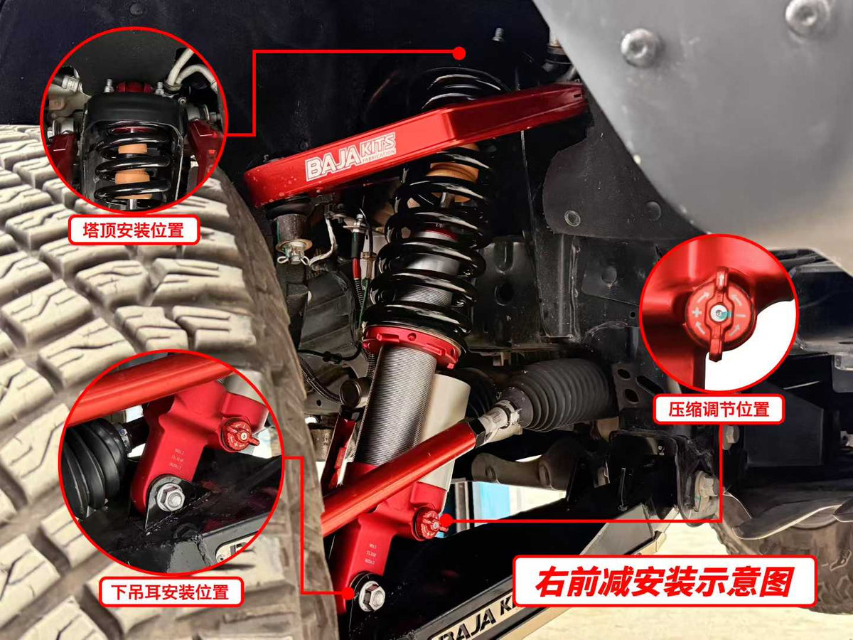 Ford Bronco with SHAXI EVO65 suspension kit installed – photo 4
