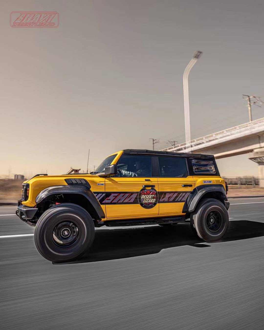 Ford Bronco with SHAXI EVO73A suspension kit installed – photo 43