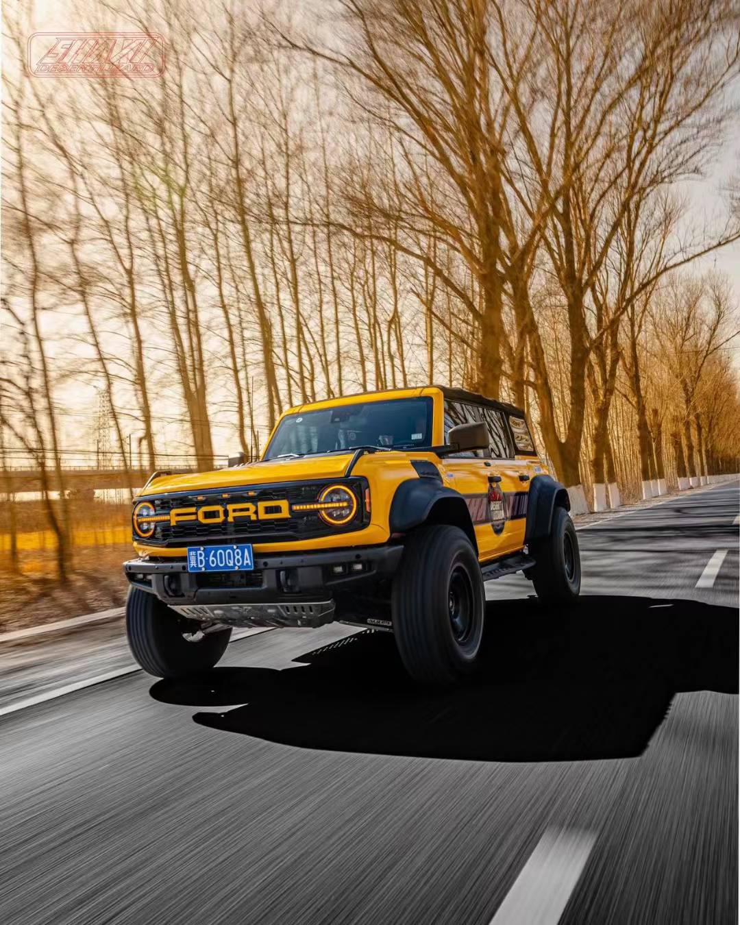 Ford Bronco with SHAXI EVO73A suspension kit installed – photo 47