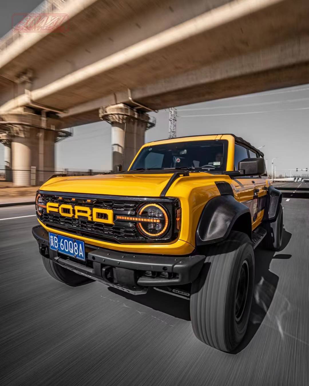 Ford Bronco with SHAXI EVO73A suspension kit installed – photo 48