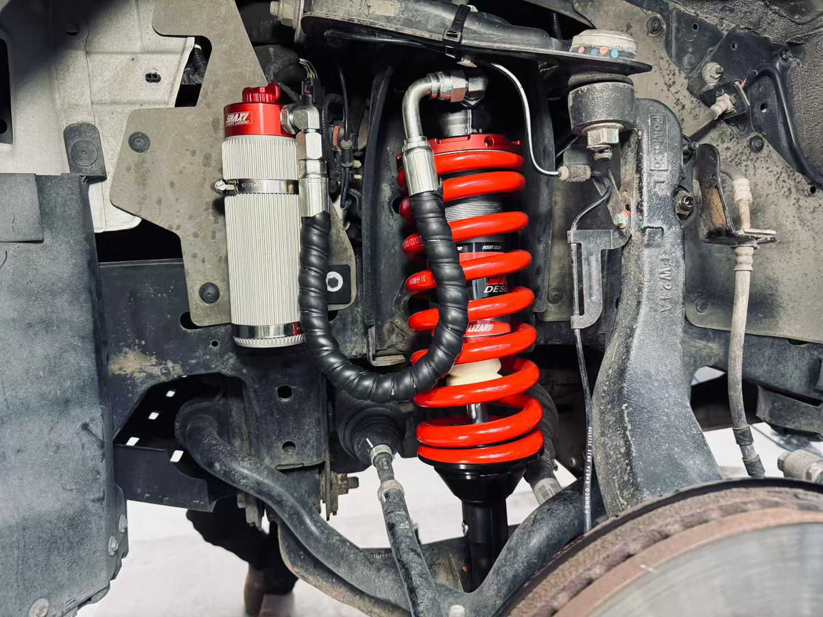 Ford Everest with SHAXI EVO73A suspension kit installed – photo 1