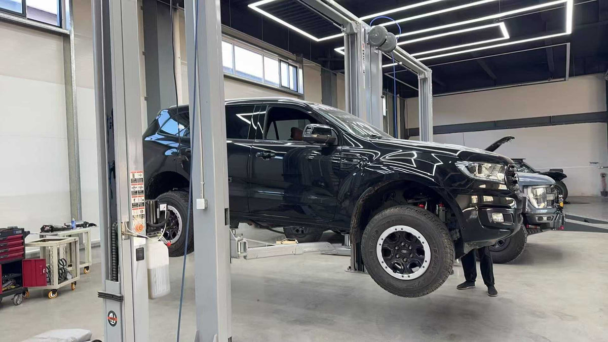 Ford Everest with SHAXI EVO73A suspension kit installed – photo 7