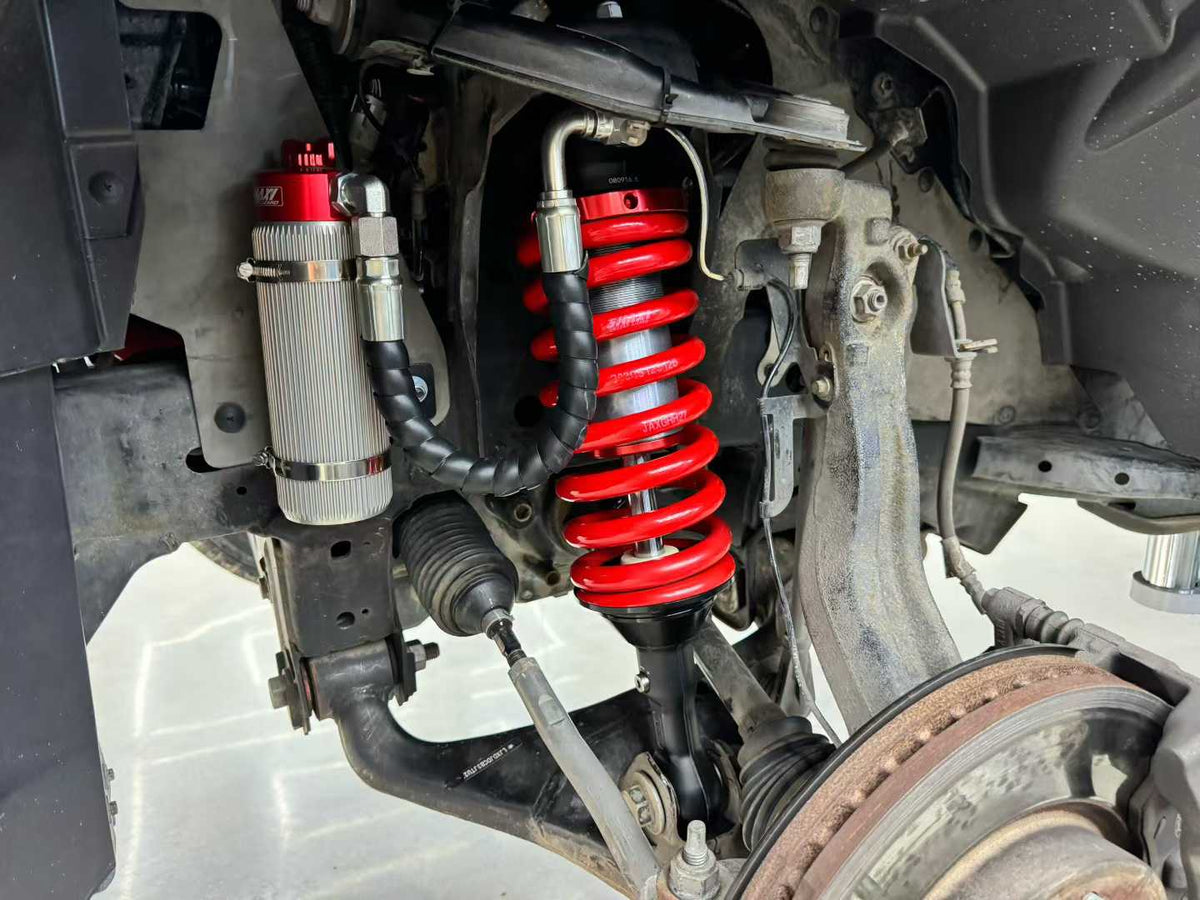 Ford Everest with SHAXI EVO73A suspension kit installed – photo 9