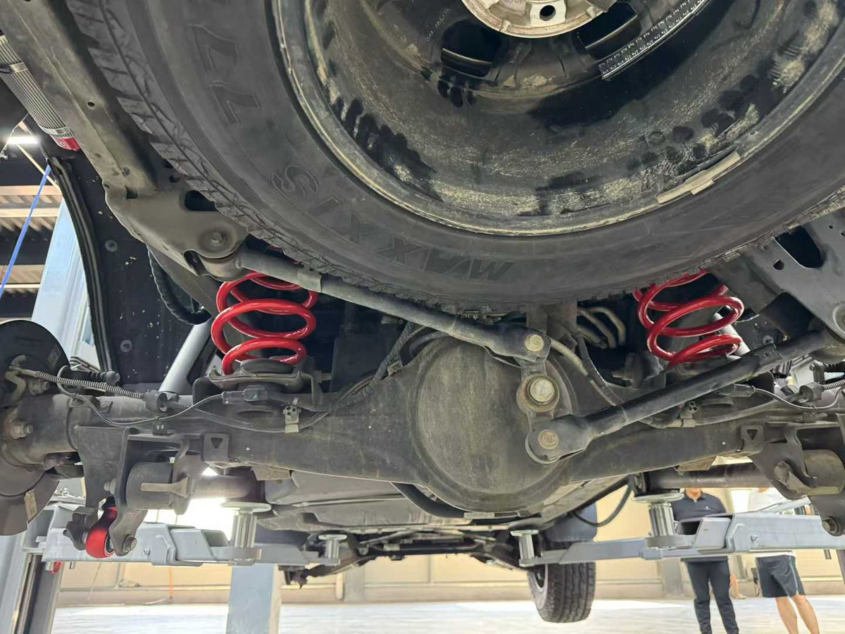 Ford Everest with SHAXI EVO73A suspension kit installed – photo 11