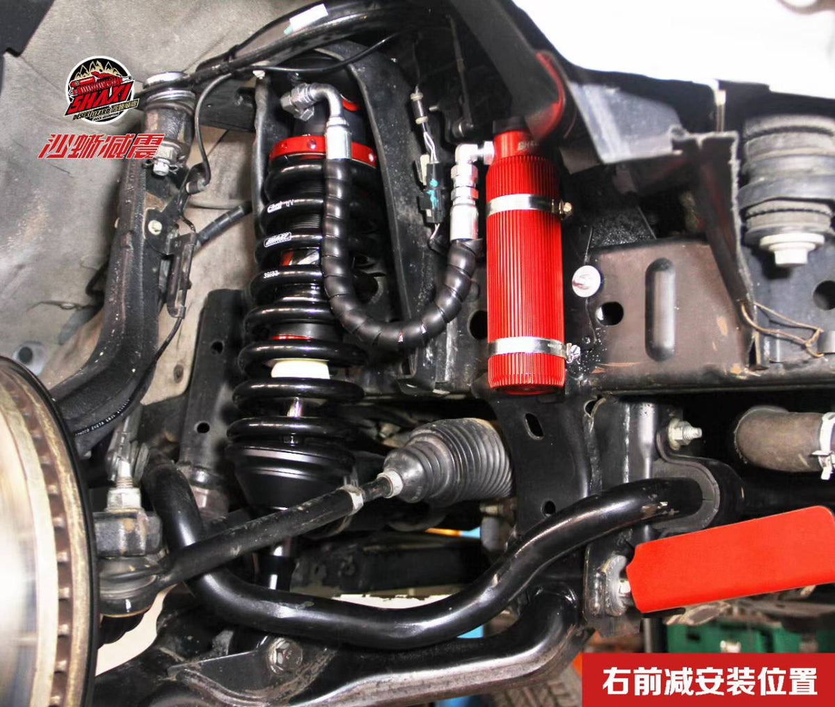 Ford Everest with SHAXI EVO73A suspension kit installed – photo 23