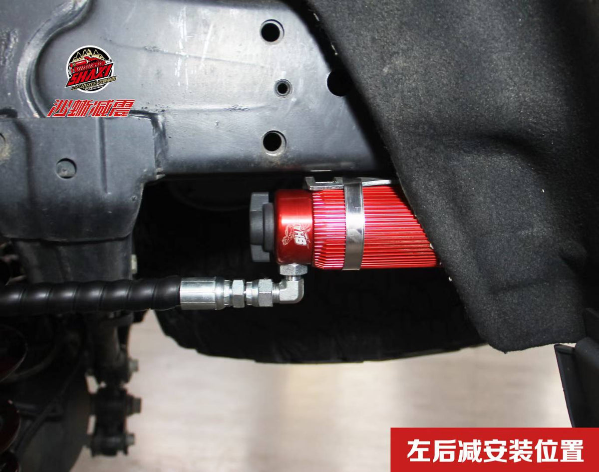 Ford Everest with SHAXI EVO73A suspension kit installed – photo 28