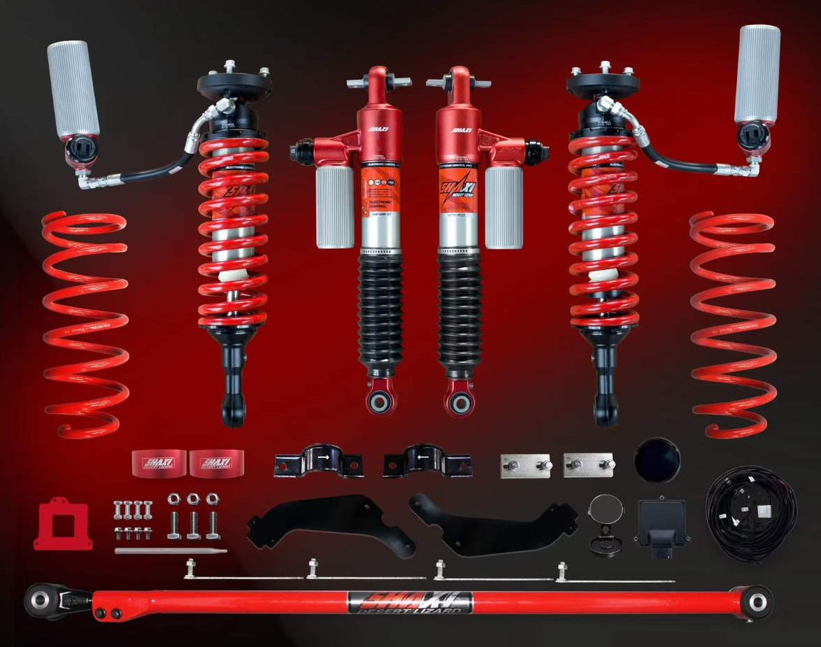 SHAXI E-Control nitrogen suspension kit for GWM 2026 Tank 300L Hi4-Z PHEV (LWB) – product photo