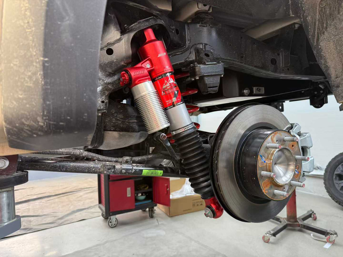 GWM Huo Pao with SHAXI EVO73A suspension kit installed – photo 9