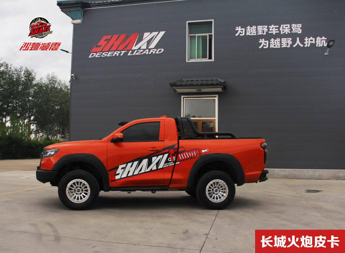 GWM Huo Pao with SHAXI EVO73A suspension kit installed – photo 11