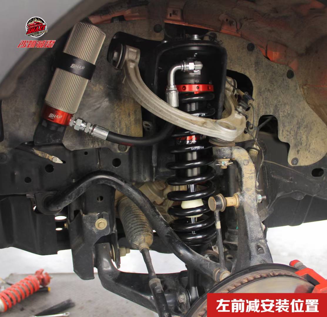 GWM Huo Pao with SHAXI EVO73A suspension kit installed – photo 12