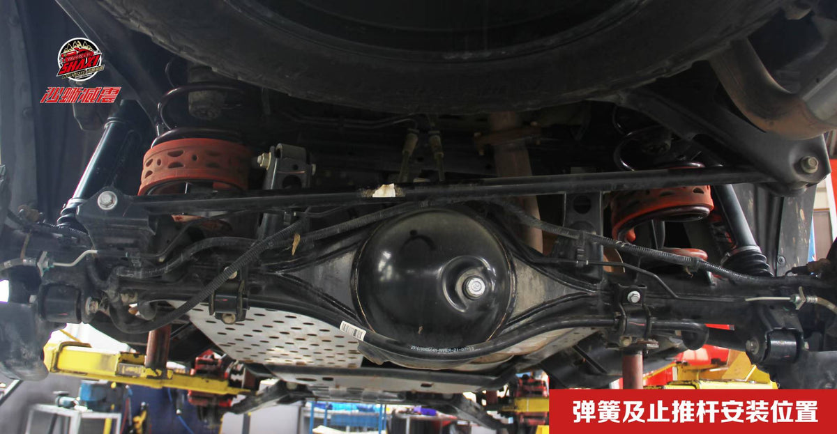 GWM Huo Pao with SHAXI EVO73A suspension kit installed – photo 17